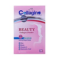 پودر کلاژینو بیوتی 30 عددی | حاوی کلاژن، ویتامین ث، زینک، بیوتین و هیالورنیک اسید