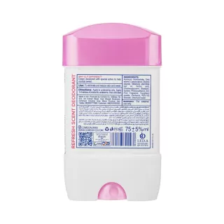 ژل دئودورانت ضد تعریق زنانه صورتی کامان مدل Deo Lady حجم 75 میلیلیتر | محافظ پوست و رایحه ماندگار قیمت مام زنانه کامان