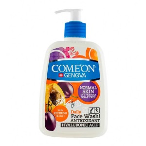 ژل شستشوی صورت پوست نرمال کامان | بدون صابون و مناسب پوست های معمولی