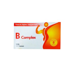 قرص ب کمپلکس دارو پخش 100 عددی | تقویت سیستم عصبی و متابولیسم انرژی