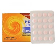 کپسول ژلاتینی ویتامین د3  دی ویژل 1000 دانا - 60 عددی