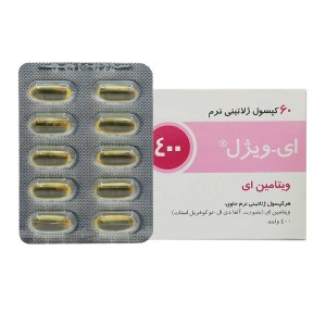 کپسول ویتامین ای 400 ایویژل دانا | 60 عددی | با خواص آنتی اکسیدانی