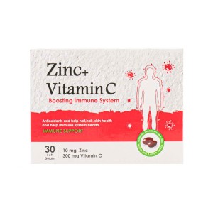 سافت ژل زینک و ویتامین سی دانا 30 عددی | تقویت سیستم ایمنی بدن