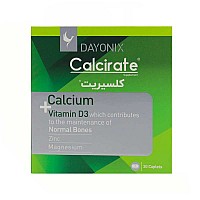 قرص کلسیریت دایونیکس | کلسیم منیزیم زینک د3 برای سلامت مفاصل و استخوان