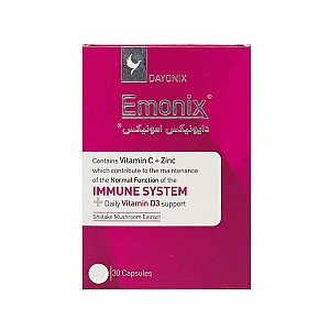 کپسول امونیکس دایونیکس | حاوی شیتاکه برای مقابله با بیماری های ویروسی