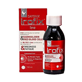 شربت آیروفیکس دایونیکس 150 میلی لیتر | تامین آهن روزانه کودک