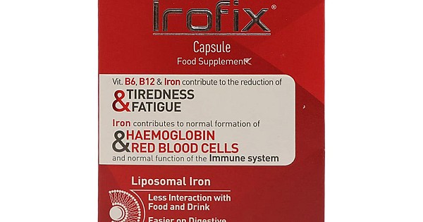 قیمت و خرید کپسول آهن آیروفیکس دایونیکس IROFIX