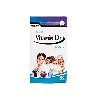 قرص ویتامین د3 1000 دیسان 60 عدد | تامین ویتامین دی روزانه بدن