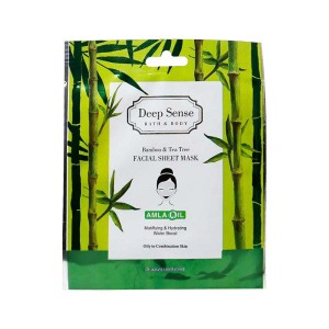 ماسک صورت نقابی بامبو و درخت چای دیپ سنس | برای پوست چرب و مختلط