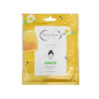 ماسک صورت نقابی شیر و عسل دیپ سنس | آبرسان برای پوست نرمال تا خشک