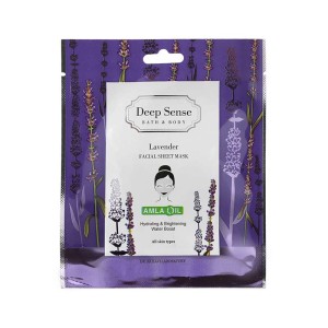 ماسک صورت نقابی لوندر دیپ سنس | آبرسان و روشن کننده انواع پوست