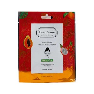 ماسک صورت نقابی تروپیکال دیپ سنس | روشن کننده برای پوست خشک و معمولی