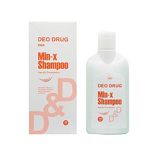 شامپو ضد ریزش min-x دئودراگ حاوی ماینوکسیدیل