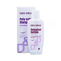 شامپو ضد شوره پلی سلن دئودراگ 120 میلی | حاوی سلنیوم سولفاید 1 درصد