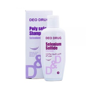 شامپو ضد شوره پلی سلن دئودراگ 120 میلی | حاوی سلنیوم سولفاید 1 درصد