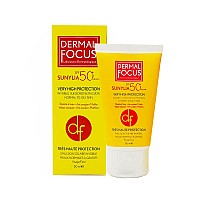 کرم ضد آفتاب سانیلیا بی رنگ درمال فوکوس | مناسب پوست نرمال تا چرب SPF50