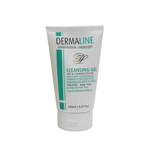 ژل شستشوی پوست چرب درمالاین | حاوی کلاژن عصاره گزنه و عصاره چای سبز