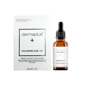 محلول هیالورونیک اسید و ب5 درماپلاس | مرطوب کننده انواع پوست