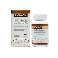 کپسول هلیو برنز درمکس 60 عددی | کمک به برنزه شدن با کیفیت پوست