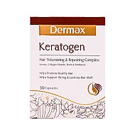 کپسول کراتوژن درمکس | کراتین و کلاژن برای سلامت موها