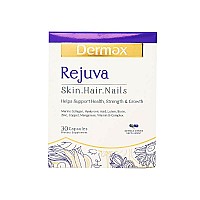 کپسول رجوا درمکس 30 عددی | مولتی ویتامین برای سلامت پوست، مو و ناخن