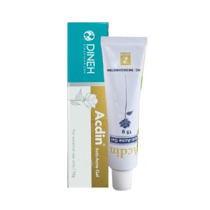 ژل ضد جوش آکدین دینه 15 گرمی | ژل ضد جوش و ضد آکنه