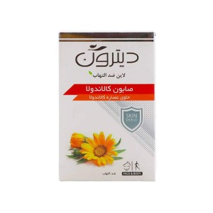 صابون دیترون حاوی عصاره کالاندولا 110 گرم | مناسب پوست های خشک و حساس
