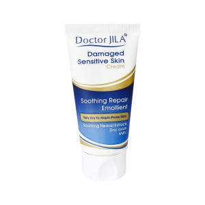 کرم نرم کننده پوست حساس و آسیب دیده دکتر ژیلا | مرطوب کننده و التیام بخش