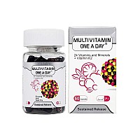 کپسول مولتی ویتامین وان ا دی دنیا دارو 60 عددی | 24 ترکیب ضروری برای بدن