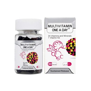 کپسول مولتی ویتامین وان ا دی دنیا دارو 60 عددی | 24 ترکیب ضروری برای بدن