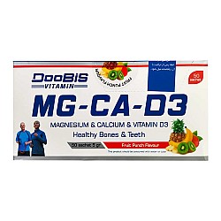 ساشه منیزیم کلسیم د3 دوبیس 50 عددی (پانچ میوه)