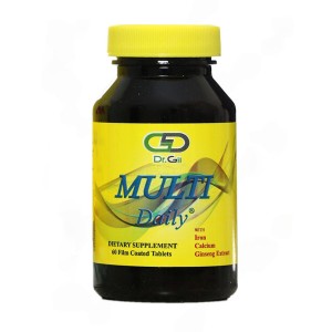 قرص مولتی دیلی دکتر گیل 60 عددی | مکمل مولتی‌ویتامین