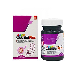 قرص کوالی فول پلاس دکتر گیل 30 عددی | حاوی فولیک اسید و ید برای بارداری