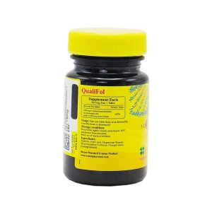 قرص کوالی فول دکتر گیل 60 عددی | حاوی 600 میکروگرم فولات فرم فعال اسید فولیک