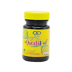 قرص کوالی فول دکتر گیل 60 عددی | حاوی 600 میکروگرم فولات فرم فعال اسید فولیک