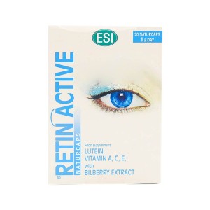 کپسول رتین اکتیو ای اس آی 20 عددی | مکمل تخصصی برا تقویت بینایی و چشم