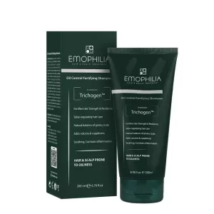 شامپو موی چرب اموفیلیا | کنترل چربی، تقویت و درخشش مو