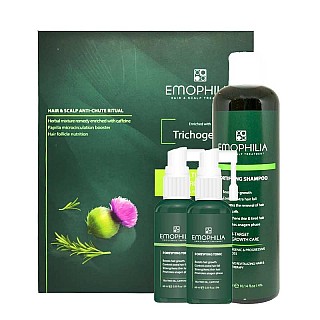 پکیج شامپو و تونیک اموفیلیا ضد ریزش مو