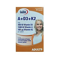 کپسول آ د۳ کا۲ یوروویتال | تقویت استخوان و سیستم ایمنی