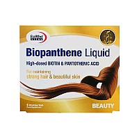 ویال بیوپانتن لیکوئید یوروویتال |  کمک به سلامت مو و پوست