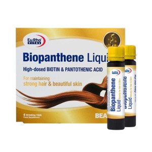 ویال بیوپانتن لیکوئید یوروویتال |  کمک به سلامت مو و پوست