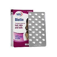 قرص بیوتین یوروویتال 60 عددی | 2500 میکروگرم بیوتین برای سلامت پوست و مو