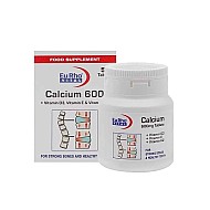 قرص کلسیم 600 یوروویتال | افزایش استحکام استخوان و دندان