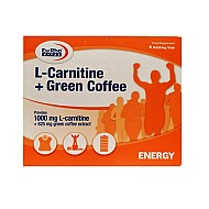 ویال خوراکی ال کارنیتین و قهوه سبز یوروویتال | تامین انرژی و کمک به چربی سوزی موثر