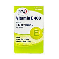 کپسول ویتامین ای 400 یوروویتال | 40 عدد | حفظ سلامت عمومی بدن و پوست و مو