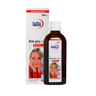 شربت زینک پلاس یوروویتال 200 میلی