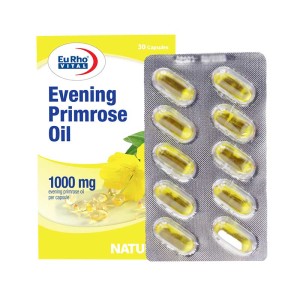 کپسول ایوینینگ پرایم رز اویل 1000 یوروویتال | روغن گل مغربی برای قاعدگی و یائسگی