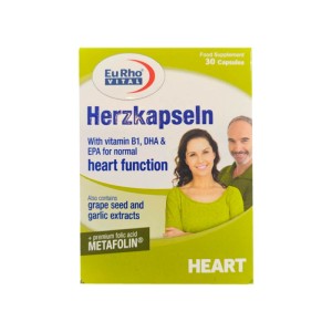 هرتز کپسول یوروویتال 30 عددی | مولتی ویتامین به همراه امگا 3 و ترکیبات گیاهی