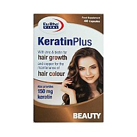 کپسول کراتین پلاس یوروویتال 40 عددی