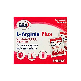 ساشه ال آرژنین پلاس یوروویتال